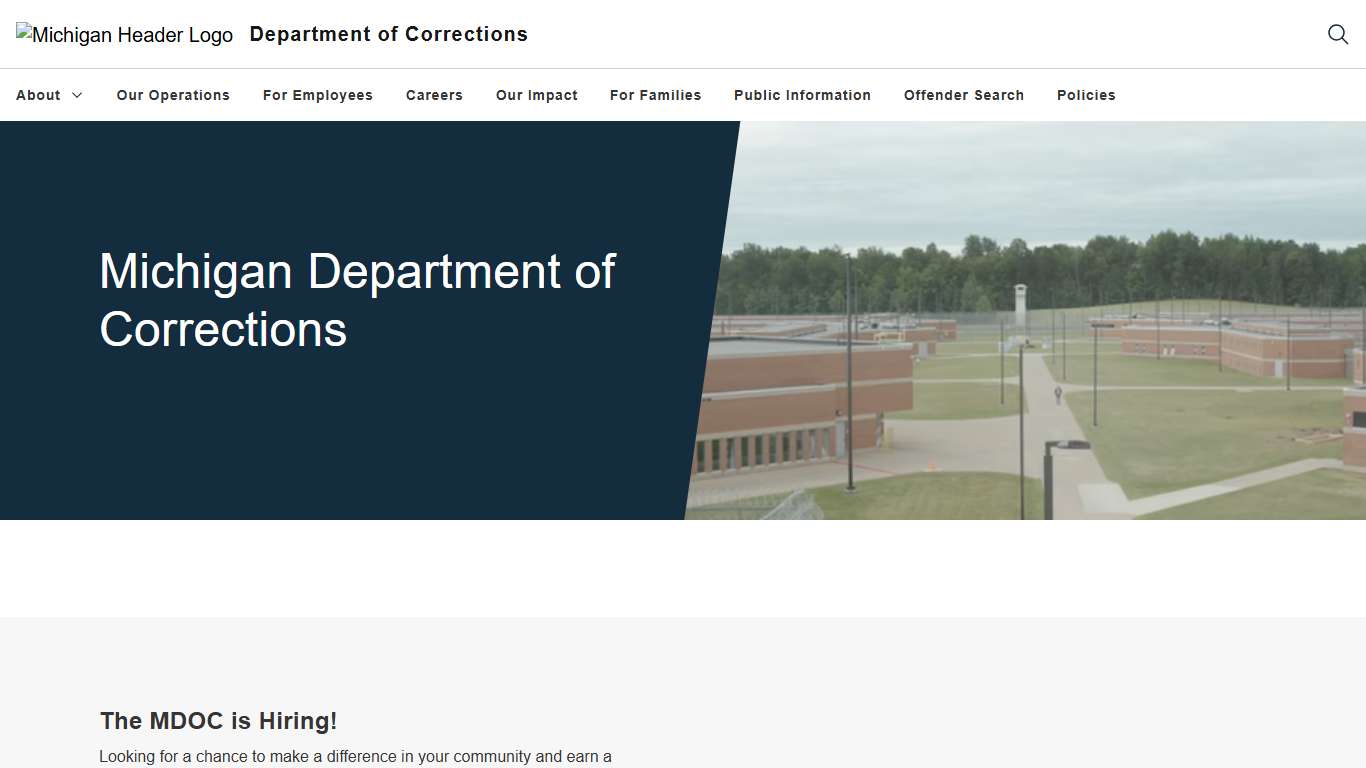 Michigan Department of Corrections